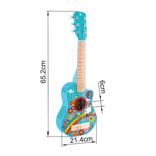 Hape 26" Flower Power First Musical Guitar